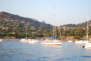 Le port de plaisance d'Agay