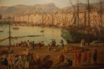 Toulon: Ce tableau représente Toulon et son port au temps où Toulon n'était pas encore le port d'importantce que l'on connait